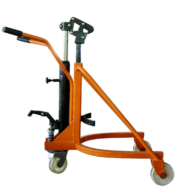 手推液壓油桶搬運(yùn)車